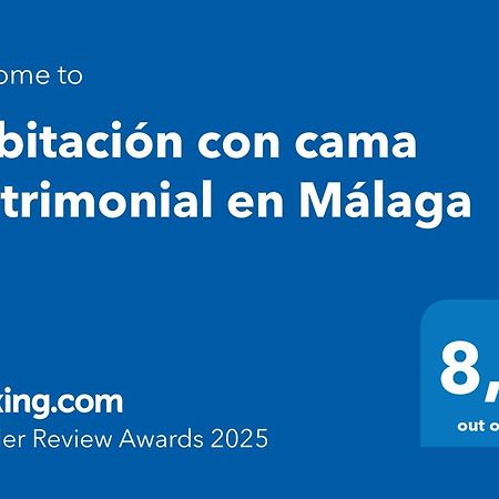 Habitacion Con Cama Matrimonial En Málaga Kültér fotó